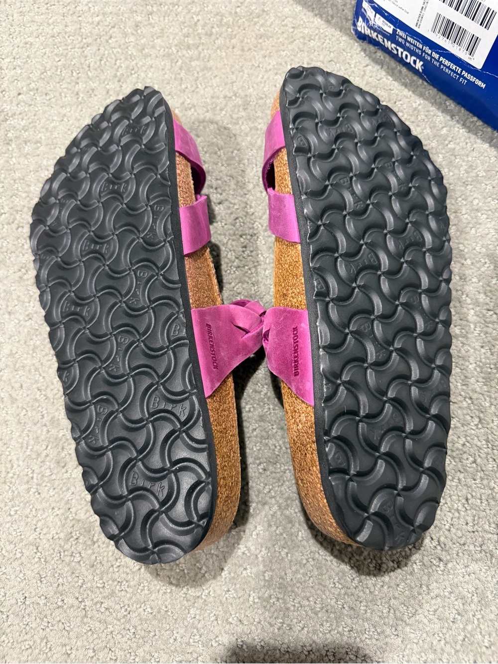 Birkenstock Women's Franca Braided Suede Strappy Sandals - Size 39 / US 8-8.5 - Picture 4 of 7